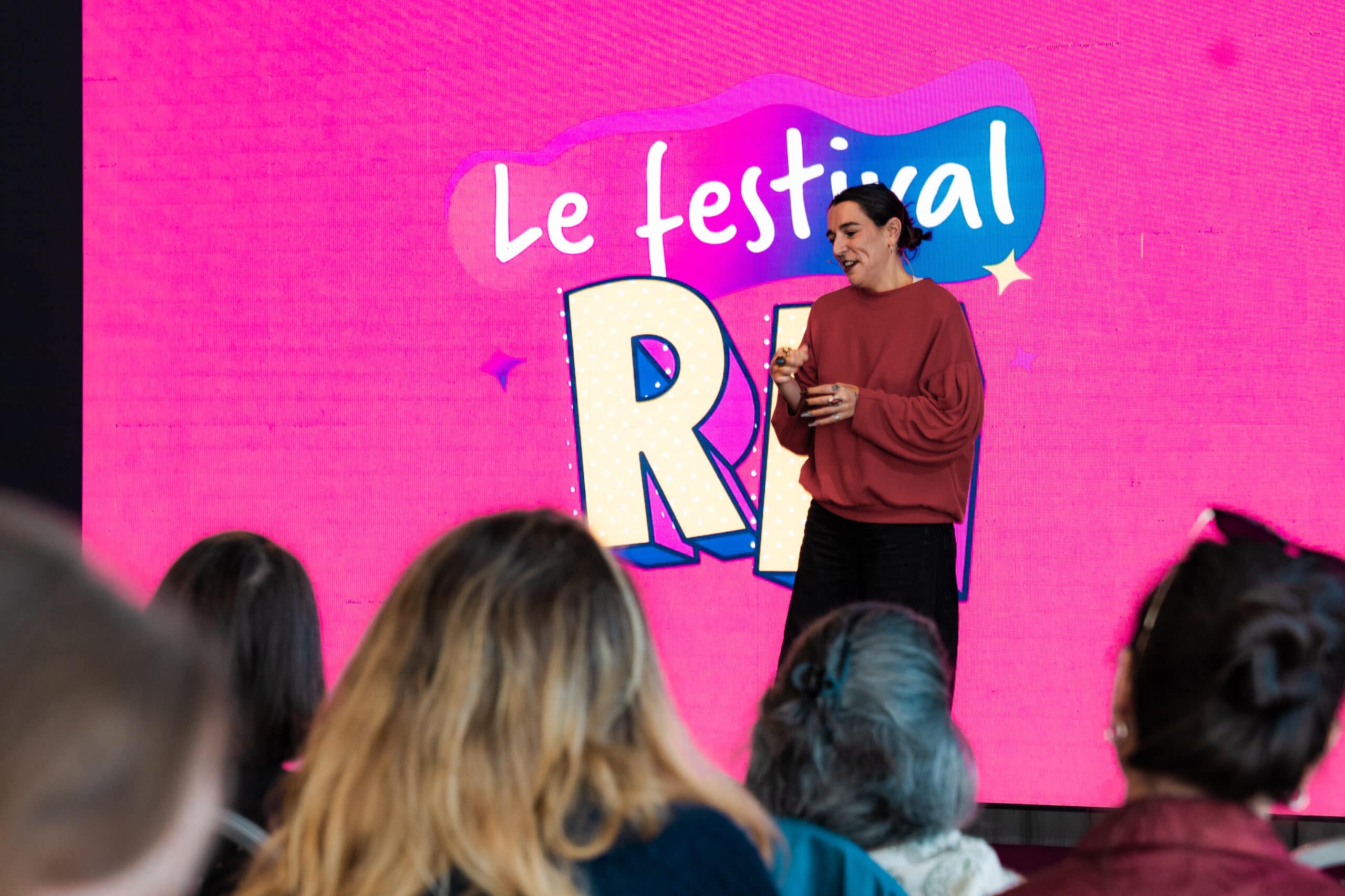 Intervention sur la grande scène du Festival RH 2026